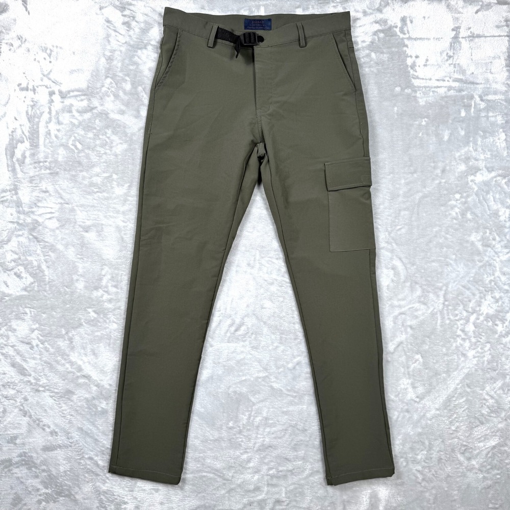 Nomad OLV Tech Cargo Pants Men's 32x32 Olive Slim Fit Stretch Hiking‎ Outdoor